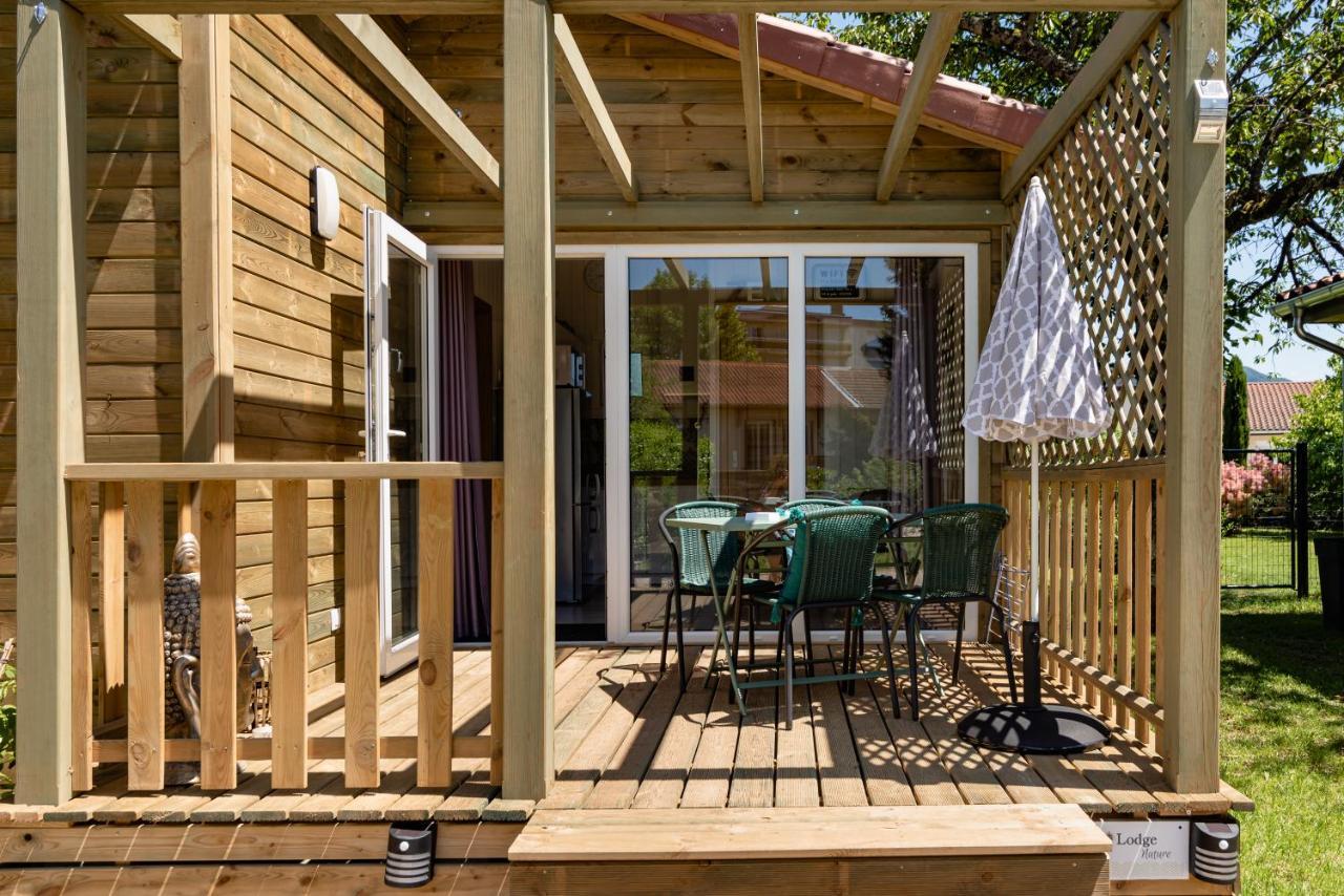 Les Minis Homes Du Bugey - Eco-Lodge Nature ,Un Refuge En Hyper Centre Ambérieu-en-Bugey Dış mekan fotoğraf